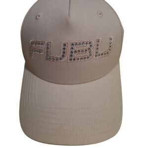 FUBU Light Pink Cap with Rhinestone Detail